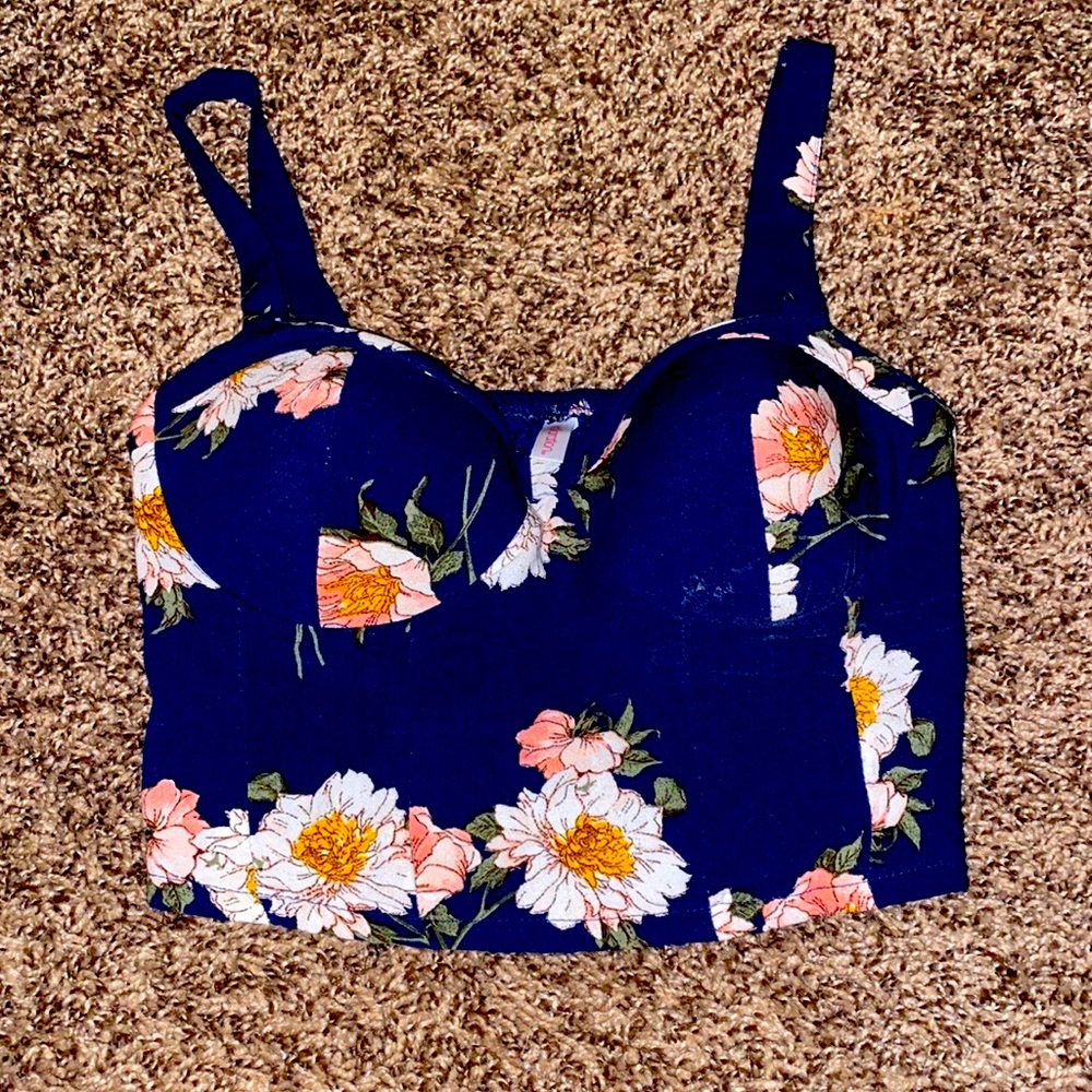 flower crop top
